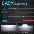 thumbnail image 4 of NLpear 2PCS 3 Inch Bi LED Projector Headlights Lenses for Hella LED Lights Projector 120W 40000LM Diode Headlamp Car Accessories, 4 of 4