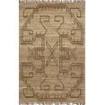 thumbnail image 2 of Hauteloom Ndoki Jute Living Room, Bedroom Area Rug - Traditional, Transitional - Beige, Sandstone, Taupe - 27" x 45", 2 of 14