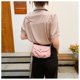 thumbnail image 4 of Bolso de hombro para mujer Bolso bandolera de cuero PU Bolso bandolera elegante con cadena (Rosa), 4 of 7