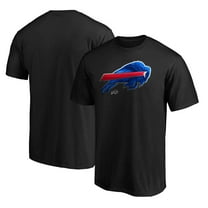 Men's Black Buffalo Bills Midnight Mascot Team Logo T-Shirt
