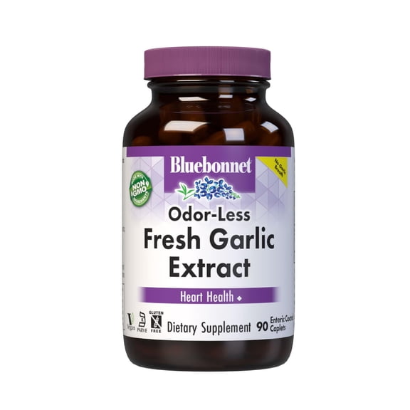 Bluebonnet Nutrition St&ardized Fresh Garlic Extract Supplement, 90 Count