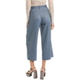 thumbnail image 2 of alice + olivia womens  Pompey Linen-Blend Gaucho, 0, Grey, 2 of 3