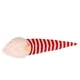thumbnail image 2 of Bewildely Cubierta de botella de vino de felpa de Navidad sin rostro anciano tejido manga rayas sombrero de comedor decoraciones gnomos Kits de decoración para fiestas raya blanca roja, 2 of 6
