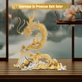 thumbnail image 3 of Puzle metálico 3D FILASLFT Golden Dragon para adultos con herramientas, 3 of 7