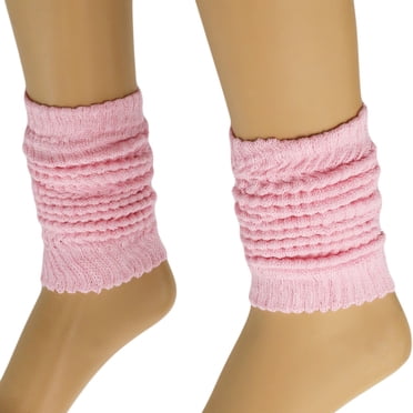 Allegra K Women's Knitted Solid Color Warm Knee High Length Ribbed Leg