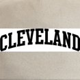 thumbnail image 2 of CafePress - CLEVELAND (Curve Black) Cap - Adjustable 100% Brushed Unisex Casual Cotton Baseball Cap, Beige, 1, 2 of 2