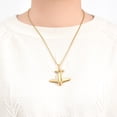 thumbnail image 3 of Airplane Cremation Pendant Small Urns For Ashes Keepsake Urn Necklace, 3 of 5