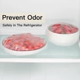 thumbnail image 5 of Large Plastic Bowl Covers ,Food Pack of Disposable Bowl Covers Elastic Food Covers Stretch, Transparent Plastic Covers for Bowls, Elastic Food Cover Plastic, Elastic Bowl Covers, 5 of 5