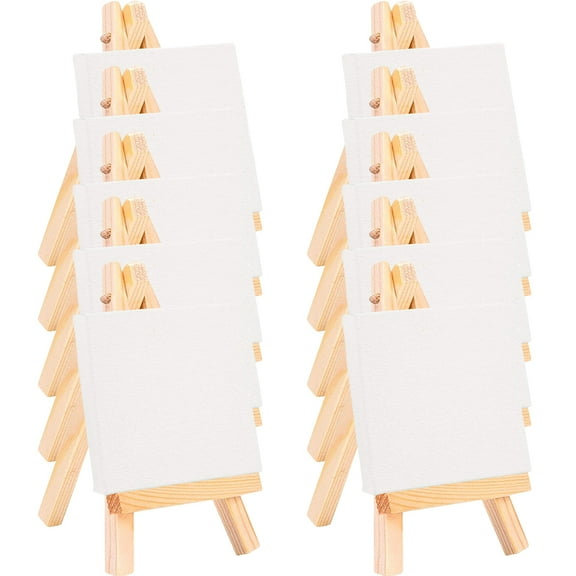 PAMINGONO Wood Easels Oil Painting Support 18 Sets