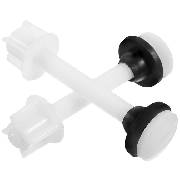 Himition 2pcs Toilet Seat Screws Replacement Toilet Seat Hinge Bolts Toilet Seat Mount Screws