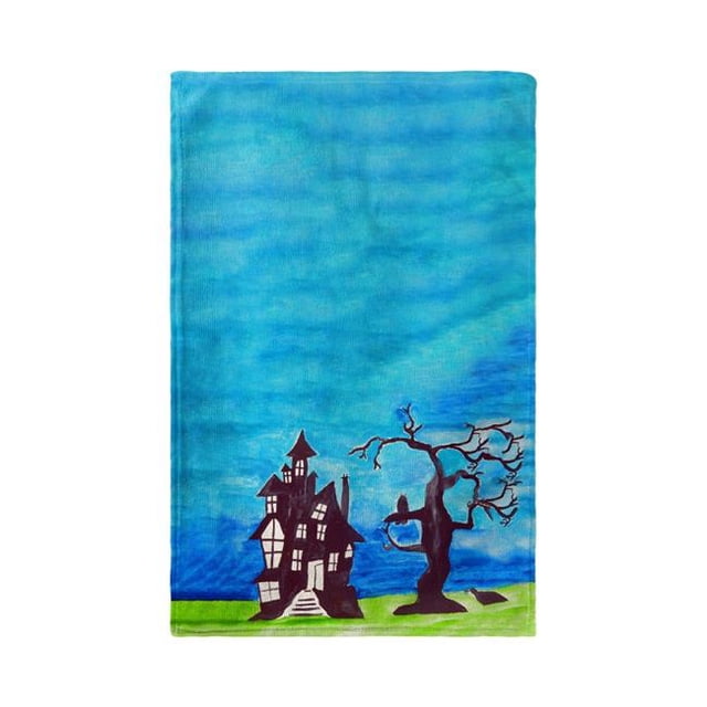 Betsy Drake KT1041 Haunted House Kitchen Towel