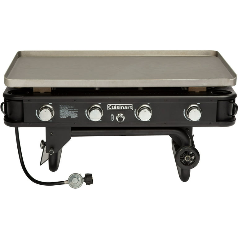 Cuisinart 36-Inch Four-Burner Gas Griddle Review: Flattop Cooking