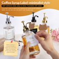 thumbnail image 4 of Dispensador de sirope de café CNWSGEM 500 ml con accesorios, paquete de 4, 4 of 7