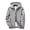 C175/Grey, variant on Vividxx Men's Reflective Zipper Light Jacket Casual Hooded Windbreaker For Spring And Autumn Coat For Fall Outdoor