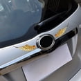thumbnail image 2 of 3D Wings Stickers (1 Pair) Gold Metallic Auto Metal Sticker Car Accessories, 2 of 6