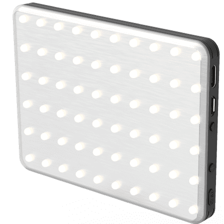 UPC: 0758302175956 | Digipower GoViral – The influencer – Compact 60 LED Video Light (4W)  10-Level Brightness  3 Color Temperature Modes (3100K-5500K)  Includes Phone & Camera Adapter  Clip-On Mount & USB Cable
