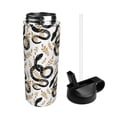thumbnail image 2 of Uemuo Snake Print 18oz Sports Insulated Kettle, Water Bottle, Outdoor Sports Bottle, Insulated Hydration Bottle with Handle & Flip Straw, 2 of 8