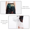 thumbnail image 2 of Halloween Stylish Chiffon Beach Dresses and Skirts for Women - for a Day at the Beach, 2 of 6