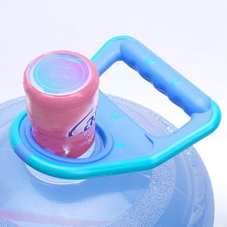 

Water Pail Bucket Handle 5 Gallon Drinking Water with Rubberized Anti- Holder-Blue