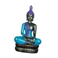 thumbnail image 2 of Estatua de Buda de estilo chino, adorno de figurita coleccionable en miniatura, escultura artística hecha a mano para decoración de access de Fernando Estatua de Buda, 2 of 8