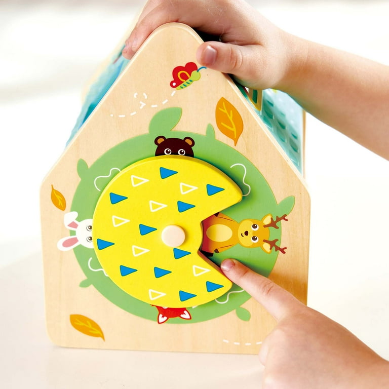 Hape: Critter House Shape Sorter - Wooden Shapes Toy, Animal