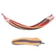 thumbnail image 1 of Hamaca ligera para viajes al aire libre con barra separadora de madera dura Hamaca portátil para acampar con rayas rojas, 1 of 8