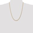 thumbnail image 2 of 10k Yellow Gold 3mm Rope Chain Necklace Pendant Charm, 2 of 9