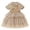 Khaki, variant on IBTOM CASTLE Baby 1st Birthday Outfit Girls Jungle Animal Giraffe Birthday Dress Tiered Tulle Hat Newborn Cake Smash Photo Shoot Pink