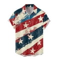 thumbnail image 3 of ZZHZGZ Fourth of July V Neck T Shirts Men Shirts for Casual Wear Slim fit Independence Day for Summer Ideal Pairing with Casual Pants for Everyday Use 4Th of July Mens Tshirts Graphic Xl, 3 of 3