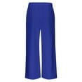 thumbnail image 3 of Kids Girls Sweatpants Oversized Wide Leg Pants Girls Blue Sweatpants Baggy Pants Kids Clothes Girls Size 12-13 Years, 3 of 9
