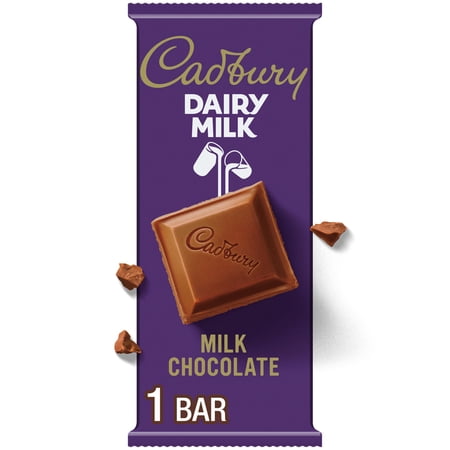 Pack of 2 - Cadbury Dairy Milk Milk Chocolate Candy Bar, 3.5 Oz Packaging May Vary