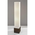 thumbnail image 1 of 9" X 9" X 50" Brown Reed Floor Lantern, 1 of 1