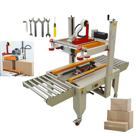 Full Automatic Belt Sealing Machine Continuous Carton Sealing Packaging Machine Auto Tape Sealer Machine 180-600mm