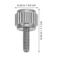 thumbnail image 2 of BRIGHTFUFU 20Ud Tornillos De Para Calibradores De Medición Con Inoxidable Duradero, 2 of 7