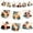 Animal Forest, variant on Western Cowboy Swedish Dishcloths for Kitchen, 6 Pcs Reusable Horses Swedish Dish Cloths, Absorbent Sponge Cleaning Dish Cloths for Farmhouse Kitchen Cooking Home Decoration Housewarming Gifts