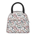 thumbnail image 1 of Disketp Christmas Elements Bolsa Térmica para Almuerzo, Lonchera con Abertura Amplia y Gran Capacidad, Organizador Reutilizable para Mujeres, Hombres y Adultos, 1 of 6