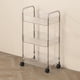 thumbnail image 1 of Carrito de almacenamiento con ruedas de 3 niveles: organizador multiusos de plástico para cocina, sala de estar, oficina y baño., 1 of 3