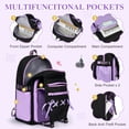 thumbnail image 3 of DAKIMOE School Backpack for Teens Middle School Bookbag Students Lightweight Durable Casual Outdoor Daypack College, 3 of 10
