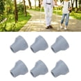 thumbnail image 3 of Cane Tips, Wear  Soft  Rubber Cane Tips Easy To Install 19mm 6pcs  for Three Legged Canes, 3 of 8