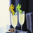 thumbnail image 6 of 10Pcs Muscle Man Plastic Night-club Cocktail Swizzle Stick Drink Stirrer Cof-WA, 6 of 9