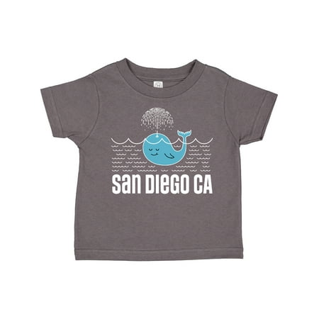 

Inktastic San Diego California Whale Gift Toddler Boy or Toddler Girl T-Shirt