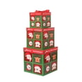 thumbnail image 2 of Cqxid Desktop Ornament Under $10 Bobasndm 3Pcs Boxes Plaid Christmas Nesting Boxes With Lids In 3 Assorted Sizes For Holiday Decorative Wrapping, 2 of 9