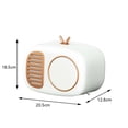 thumbnail image 3 of Dispensador de toallas de papel Inteprter para baño caja contenedora montada en la pared Blanco retro, 3 of 6