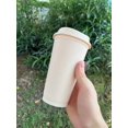 thumbnail image 3 of Taza de café de plástico reutilizable, sin BPA, de 473 ml, 480 ml, 500 ml y 16 oz, para viaje, para bebidas calientes, para llevar, 3 of 5