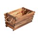 thumbnail image 4 of Maceta de madera para jardín, accesorio decorativo con asa de cuerda Tamaño m, 4 of 9