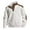 #207-White, variant on Kakii Men's Casual Sweatshirt Pullover Sweater Casual Long Sleeve Stand Collar Quarter Button Sweaters