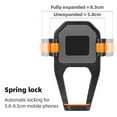 thumbnail image 2 of Mingyiq motorcycle phone mount bike phone mount dirt bike phone mount Navigation bracket Black Handlebar model, 2 of 9