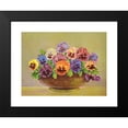 thumbnail image 2 of Lafayette F. Cargill 24x19 Black Modern Framed Museum Art Print Titled - Pansy (1937), 2 of 5