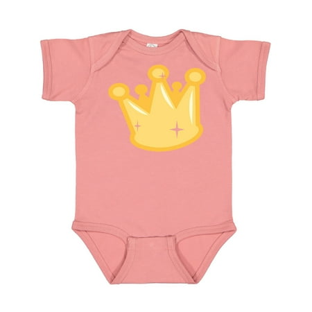 

Inktastic Gold Crown Gift Baby Boy or Baby Girl Bodysuit