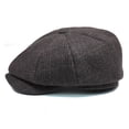 thumbnail image 5 of lnmuld Wool Blend 8 Panels Newsboy Cap Vintage Flat Ivy Hat Size:M, 5 of 9